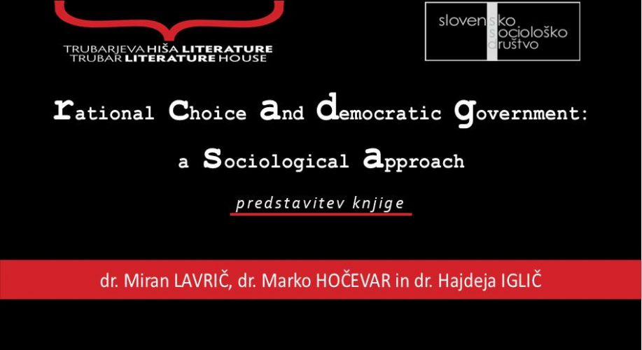 [19. 1.] Pogovor v THL o knjigi Rational Choice and Democratic Government: A Sociological Approach