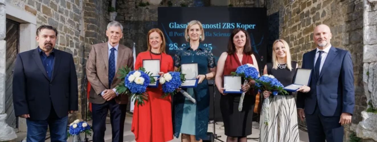 Mateja Sedmak, podpredsednica SSD, prejemnica priznanja Glasnik znanosti 2025