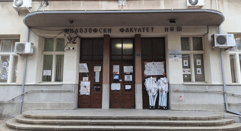 Podpora Filozofski fakulteti v Nišu